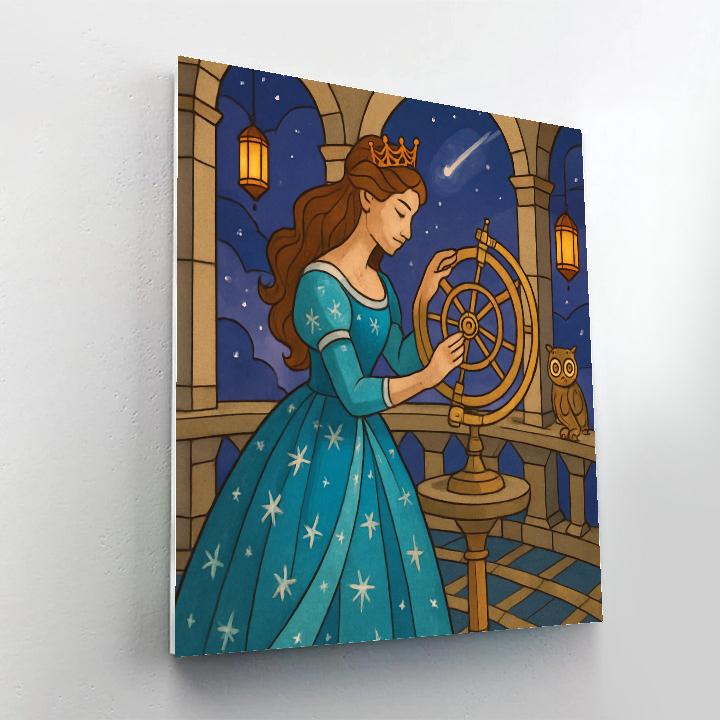 Clockwork Observatory Princess Paint by numbers kits
