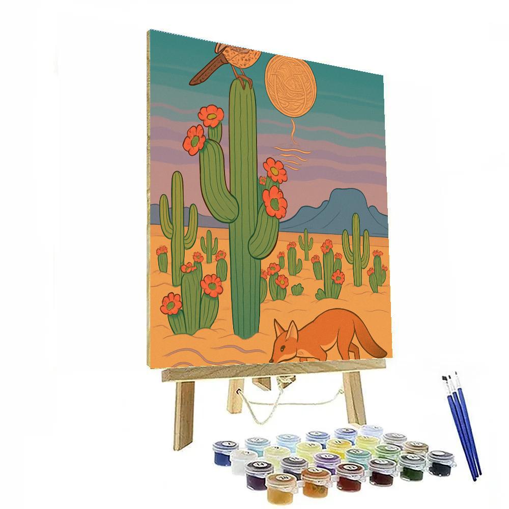 Desert Crafted Mirage Orchard Number painting