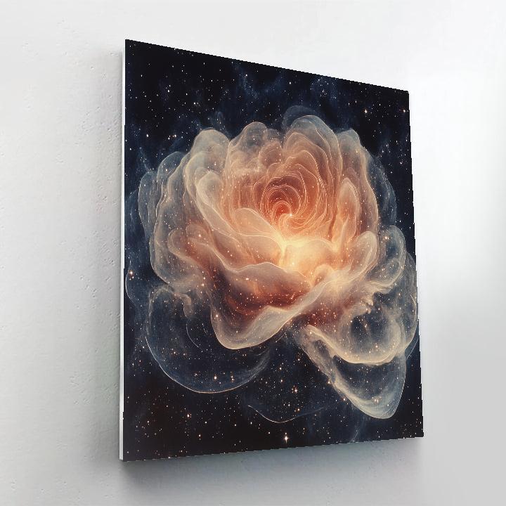 Caravaggio Inspired Nebula Herbarium paint by color