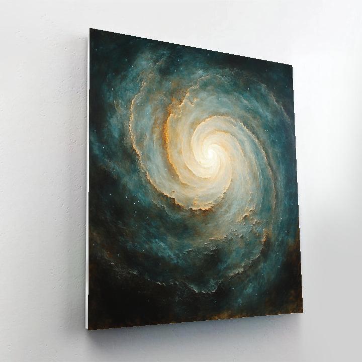 Michelangelo Inspired Nebula Coil Painting by numbers kit