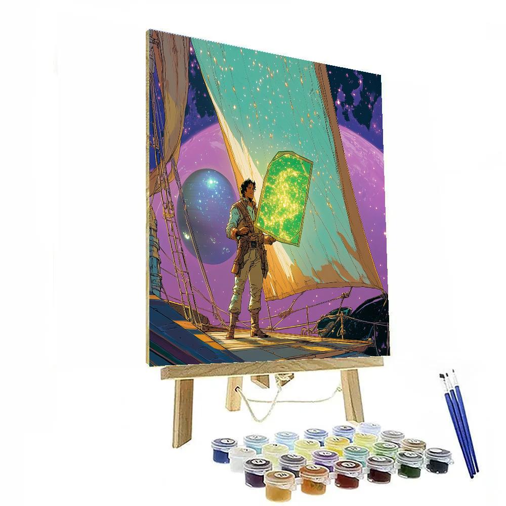 Jim Hawkins Solar Sail Surprise paint by numbers