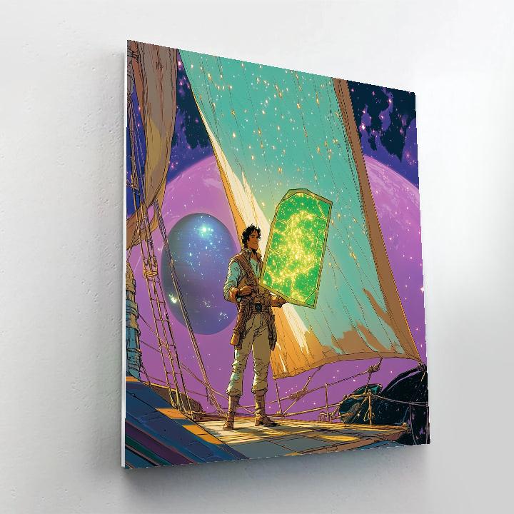 Jim Hawkins Solar Sail Surprise paint by numbers