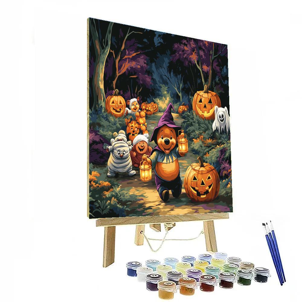 The Haunted Honey Parade At Hundred Acre Wood Numbered painting kits