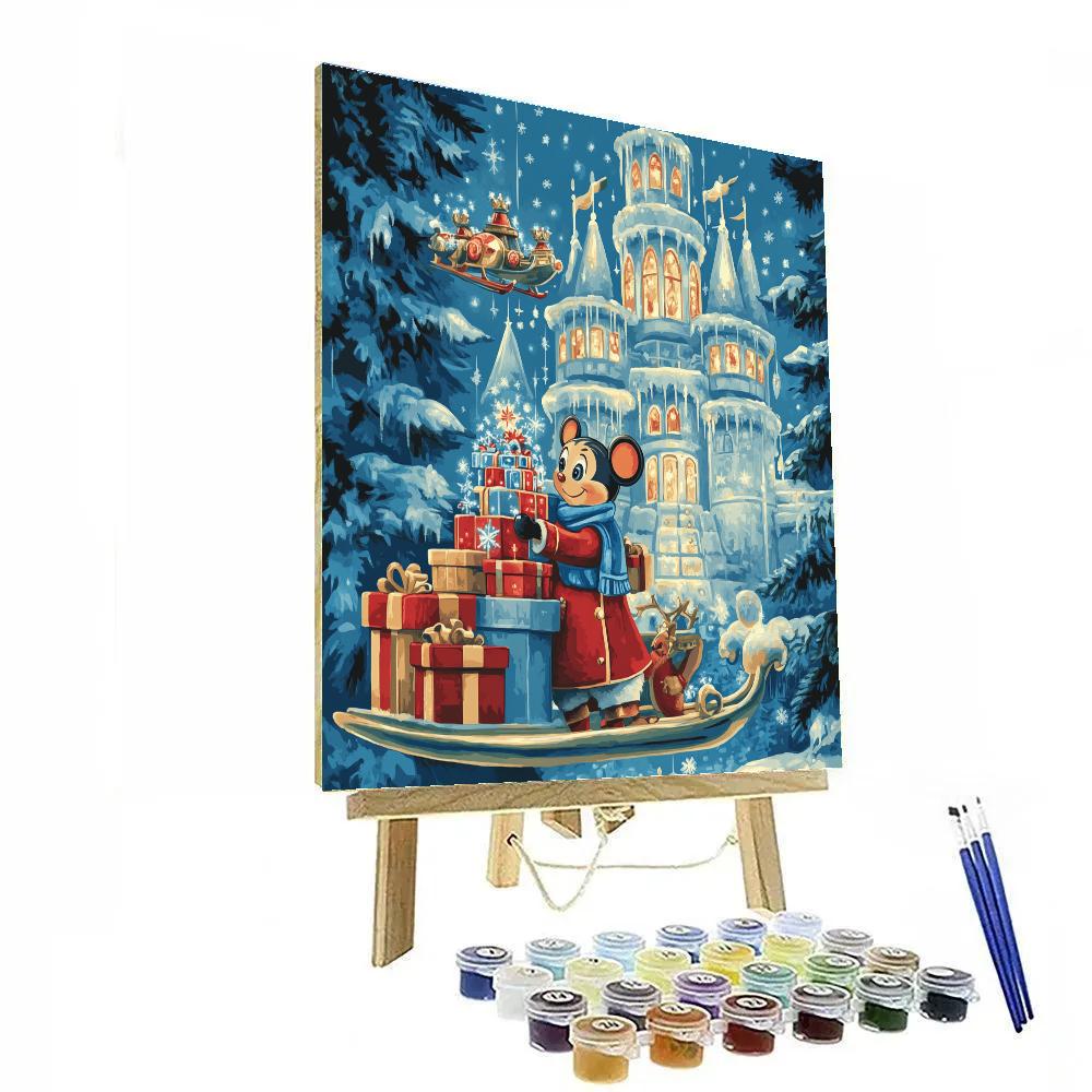 Crystal Castle Gift Workshop Paint by numbers art