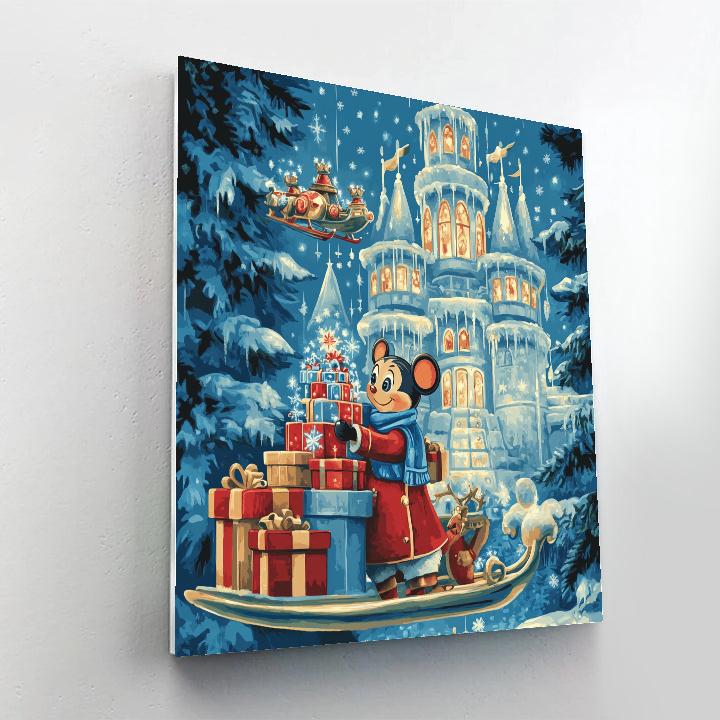 Crystal Castle Gift Workshop Paint by numbers art