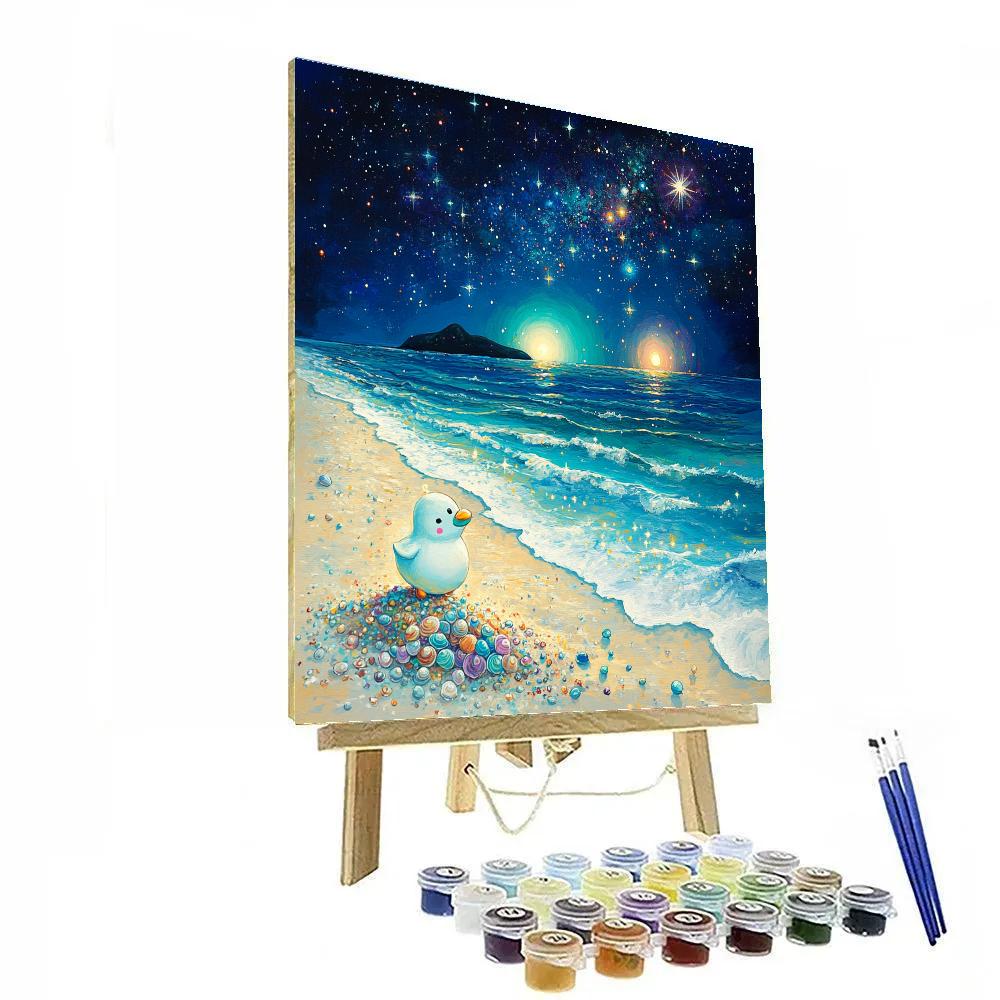 Hei Hei Cosmic Beach Treasure DIY paint by numbers