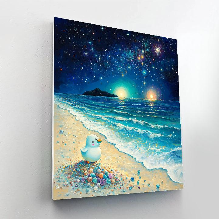 Hei Hei Cosmic Beach Treasure DIY paint by numbers