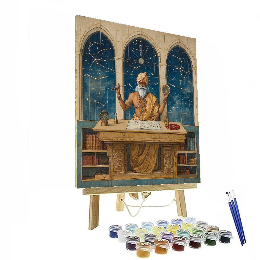 Brahma Crafted Star Map Scribe DIY paint by numbers