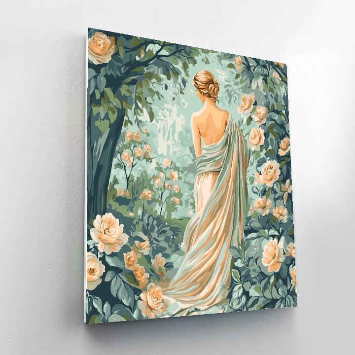 Sandro Botticelli Inspired Mythology Garden Of Venus Numbered painting kits
