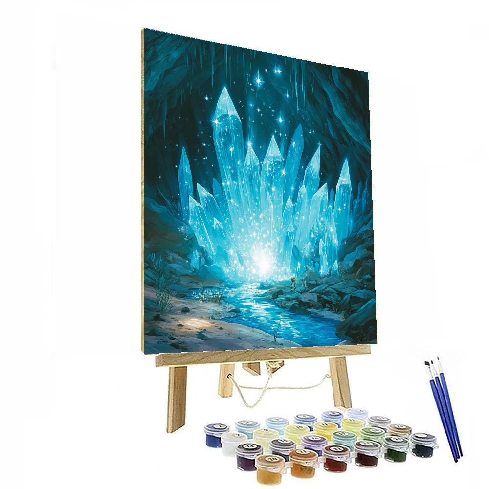 Milo Thatch Crystal Cavern Discovery paint by numbers