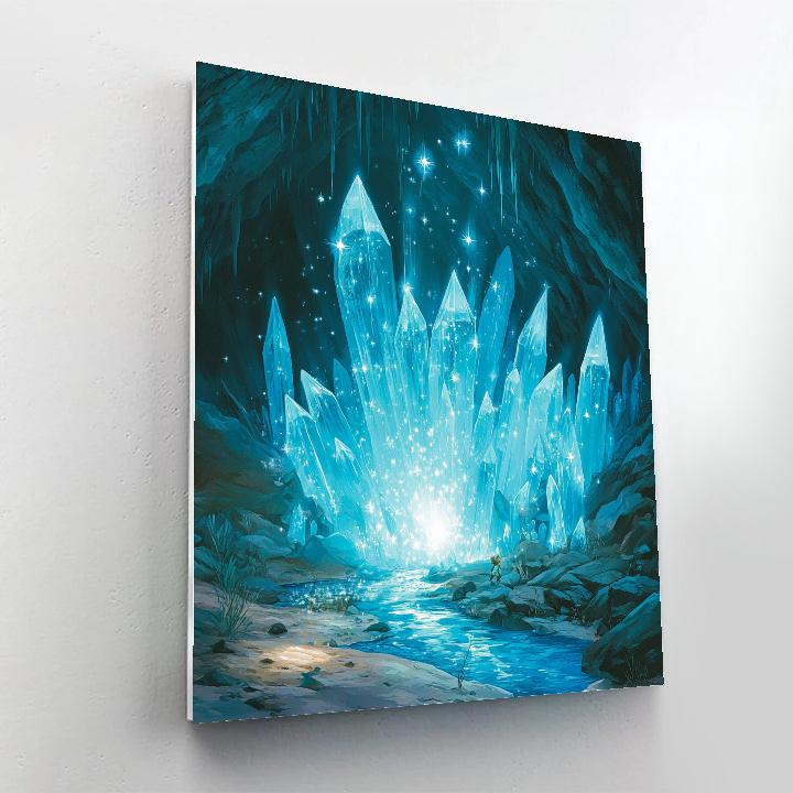 Milo Thatch Crystal Cavern Discovery paint by numbers