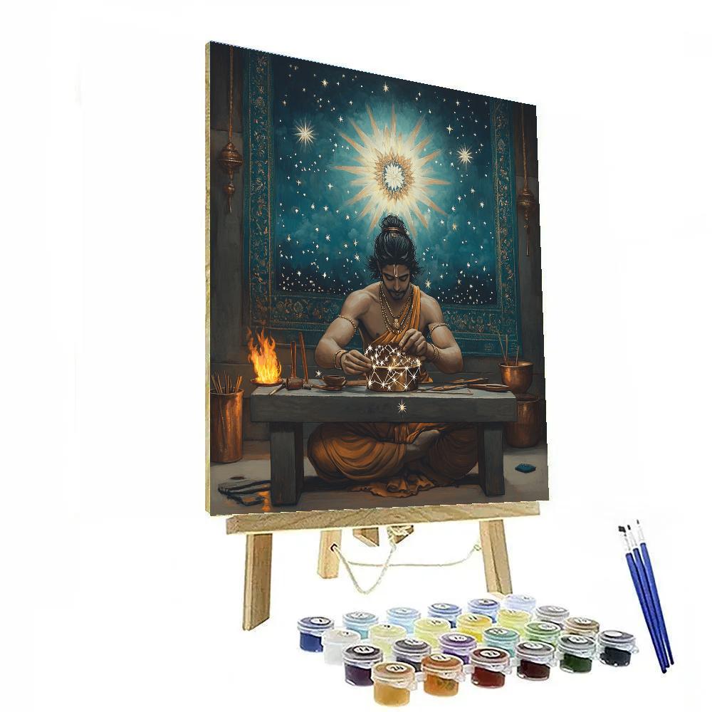 Brahma Constellation Crown Workshop paint by color