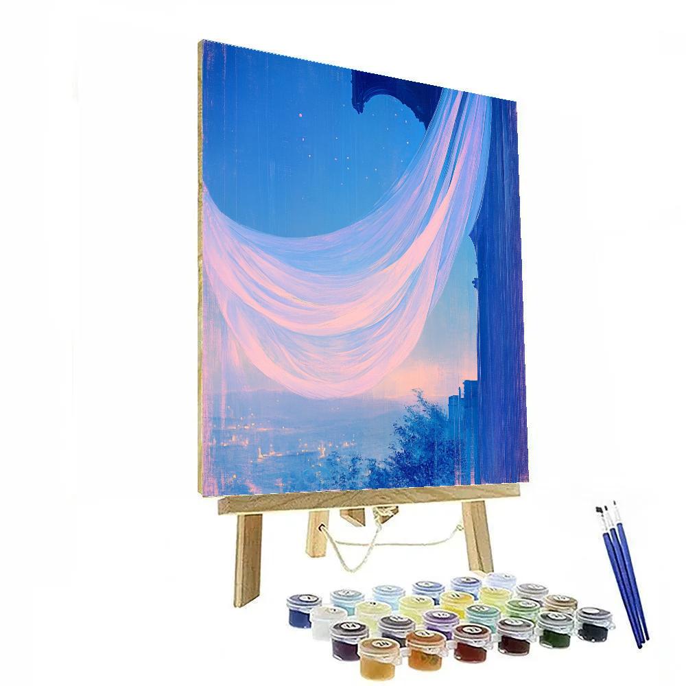 Edgar Degas Inspired Pastel Aurora Reverie Painting by numbers kit