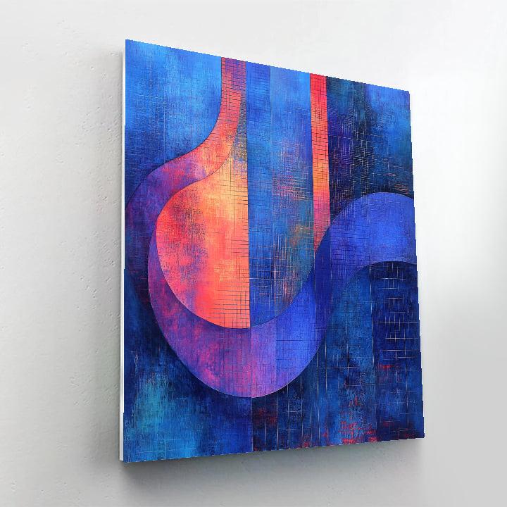 Paul Klee Inspired Nocturne Of Silent Coordinates Paint by numbers kits