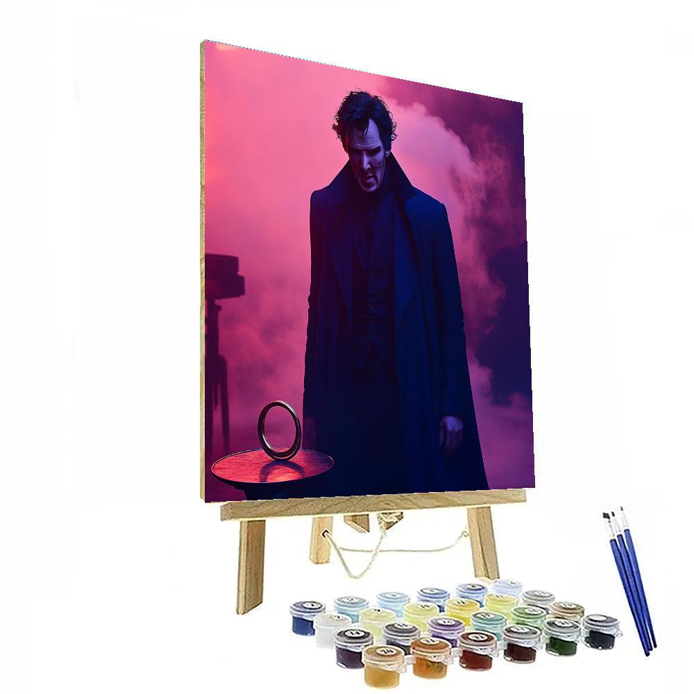 Benedict Cumberbatch: The Sorcerers Shadow In Midnight Indigo painting number kit