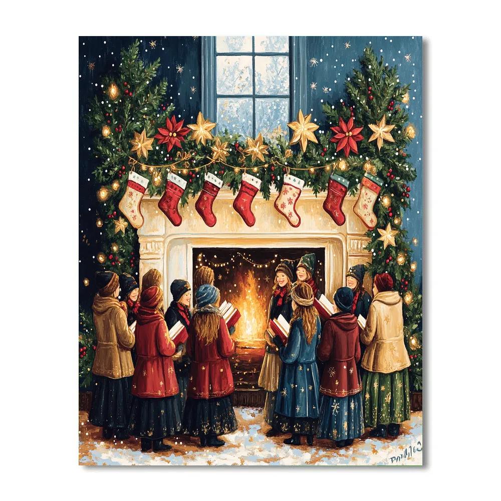 Midnight Star Mantle Choir DIY paint by numbers
