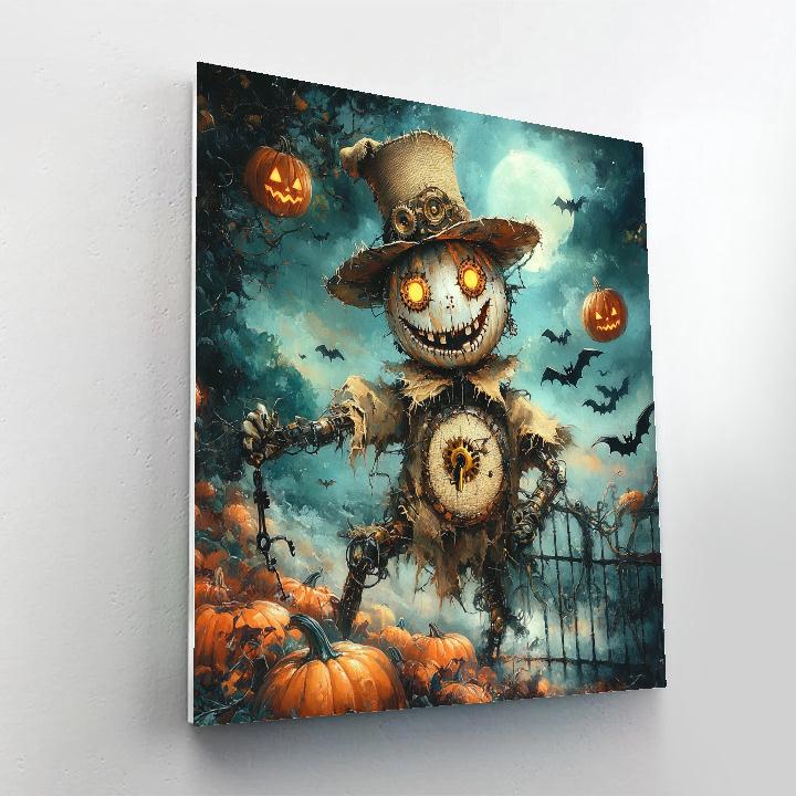 Clockwork Scarecrow, Haunted Edition Numbered painting kits