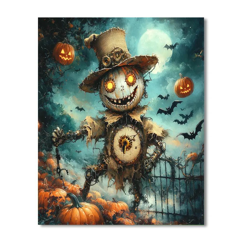Clockwork Scarecrow, Haunted Edition Numbered painting kits