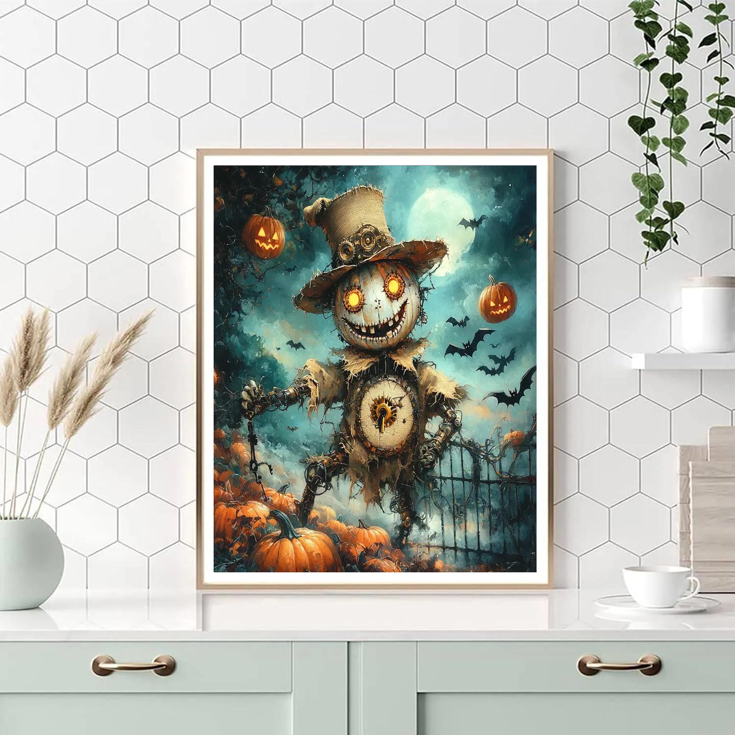 Clockwork Scarecrow, Haunted Edition Numbered painting kits
