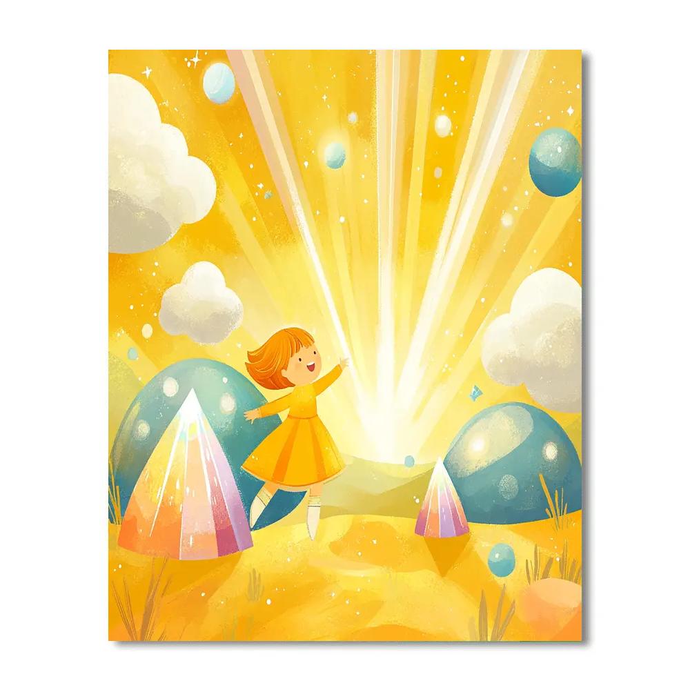 Joy Prism Planet Parade Disney Inspired paint by number