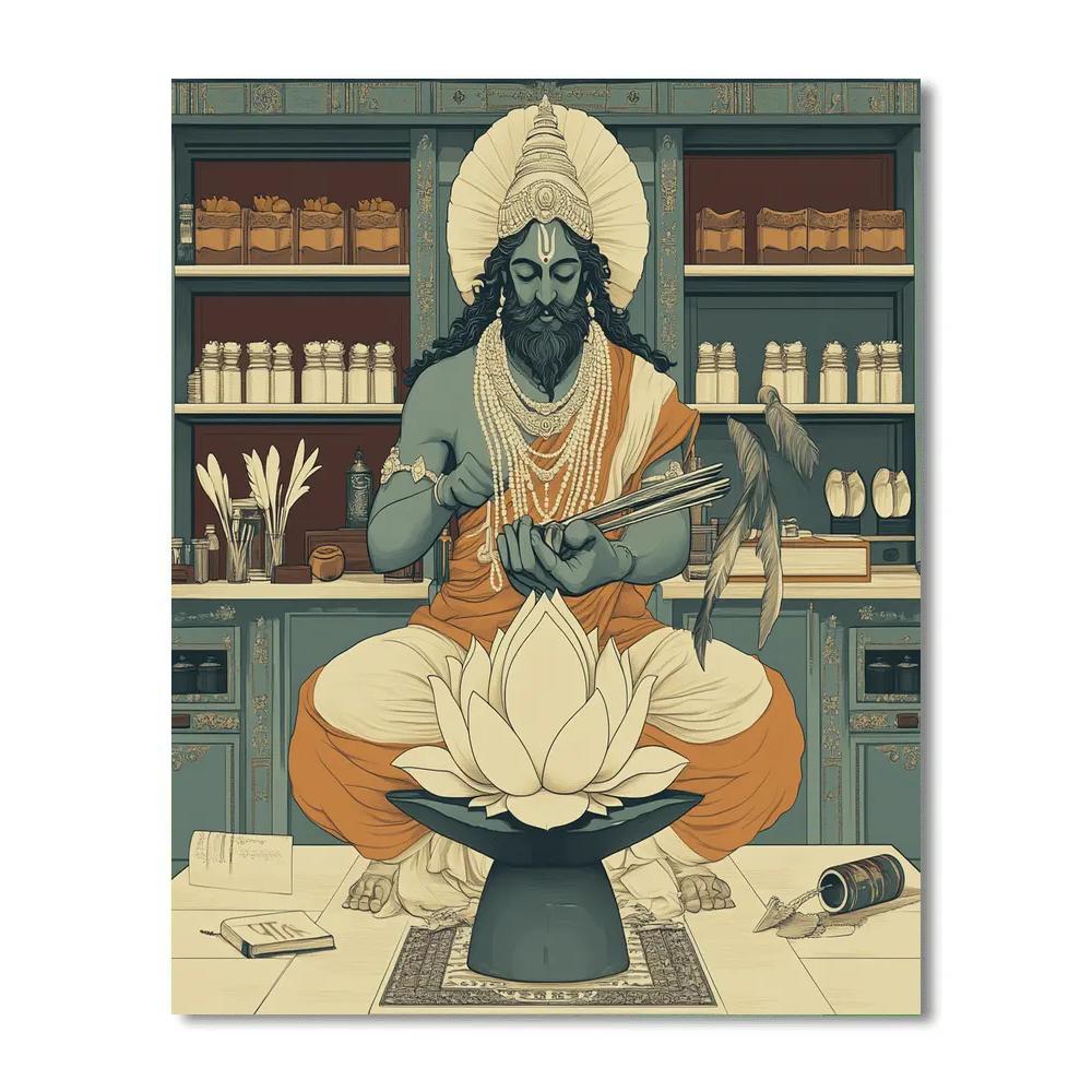Brahma Quill Forge Studio paint by numbers