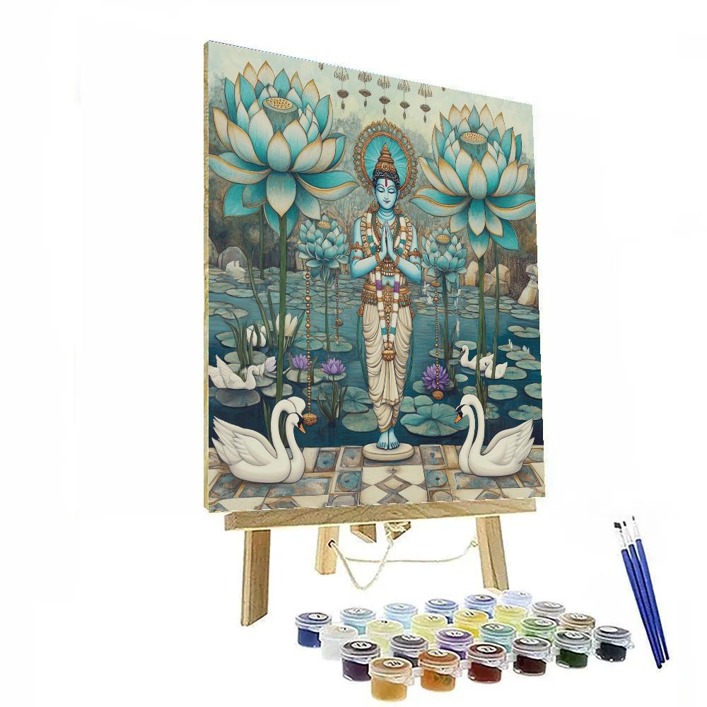 Brahma Garden Of Sacred Sound Paint by numbers kits