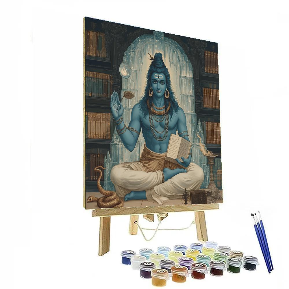 Aurora Library Of Shiva Paint by numbers kits