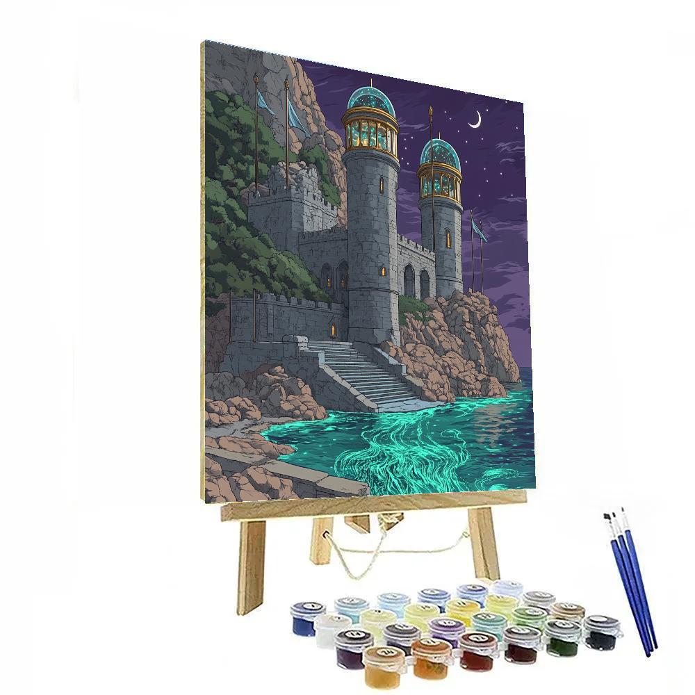 Tideglass Castle Observatory painting number kit