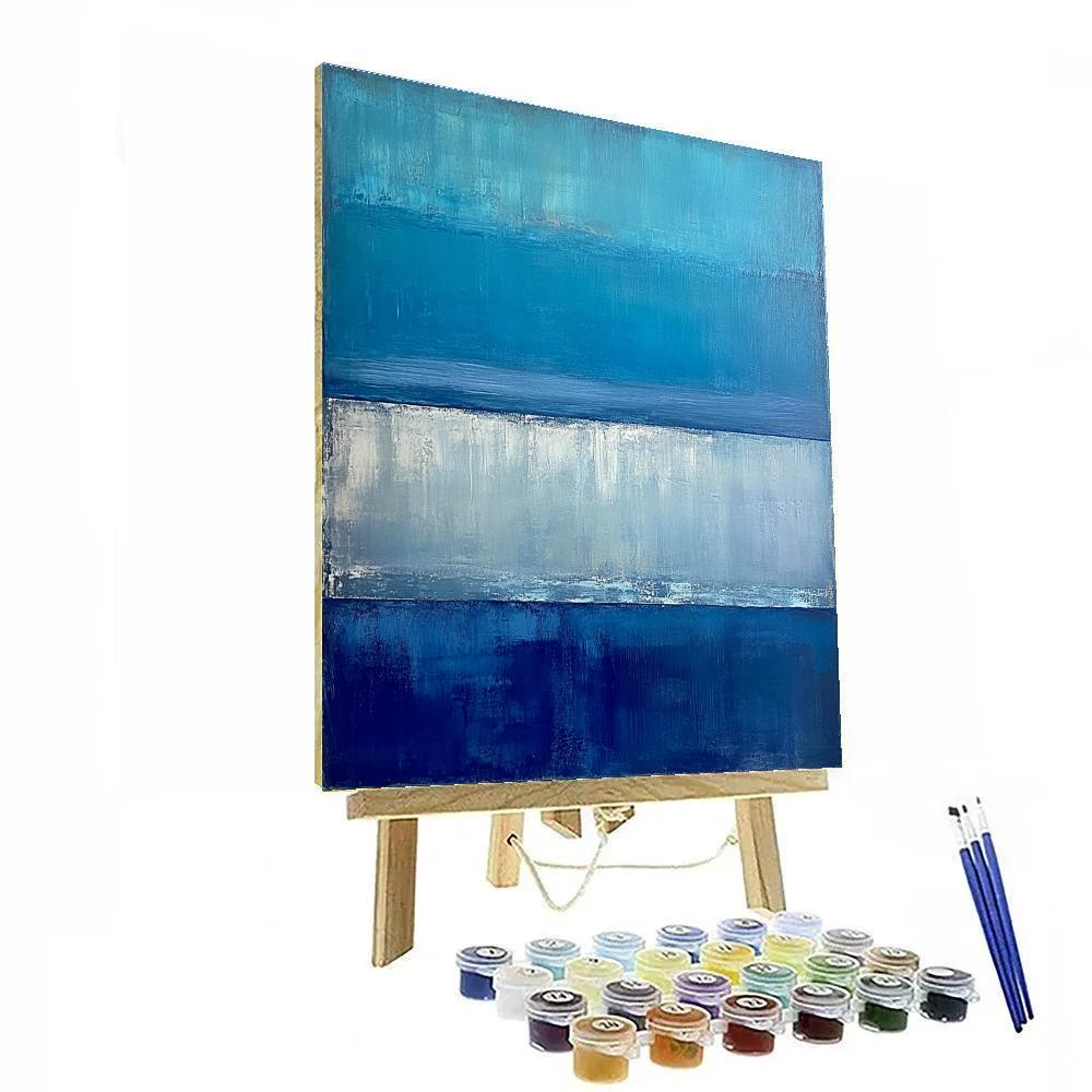 Mark Rothko Inspired Tides Of Ultramarine Stillness DIY paint by numbers