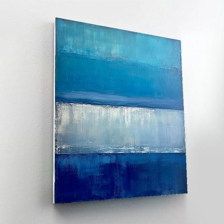 Mark Rothko Inspired Tides Of Ultramarine Stillness DIY paint by numbers