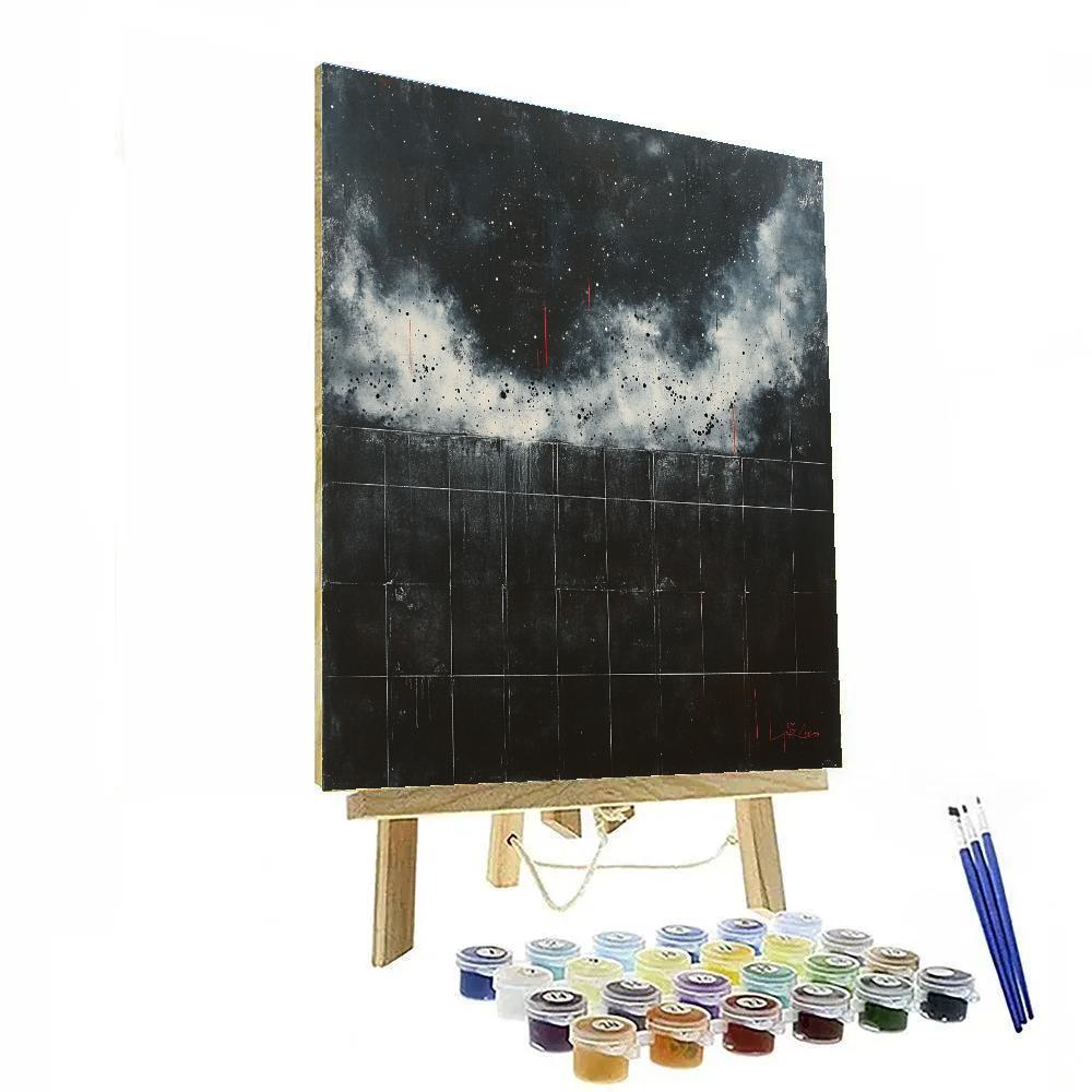 Banksy Inspired Carbon Silence Nebula paint by color