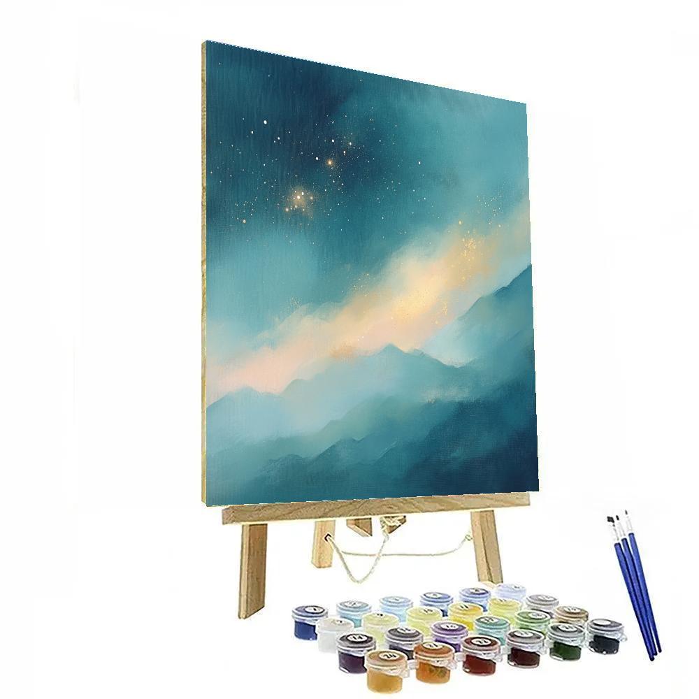 Edgar Degas Inspired Nebular Whisper Of Motion Painting by numbers kit