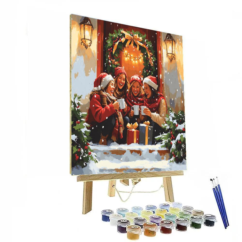 Wreathlight Welcome Paint by numbers kits