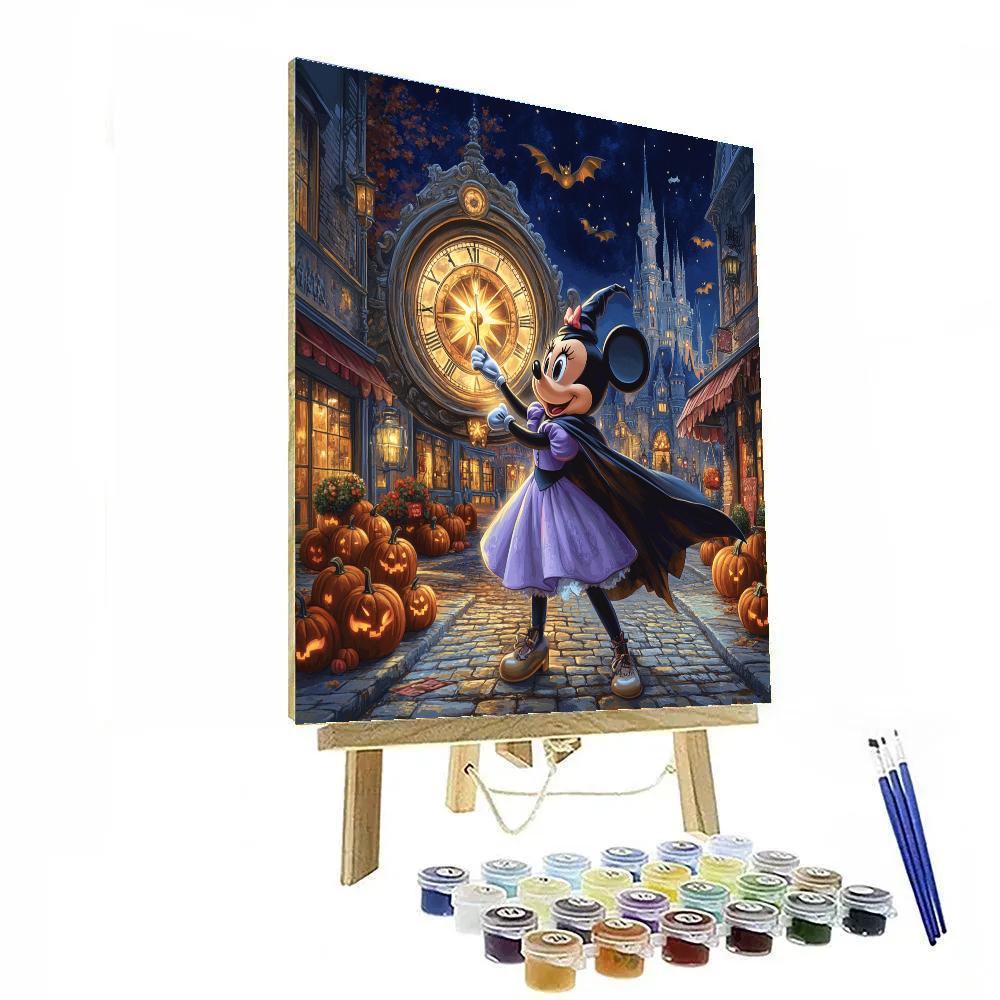 Clocktower Trick Or Treat Time Portal painting number kit
