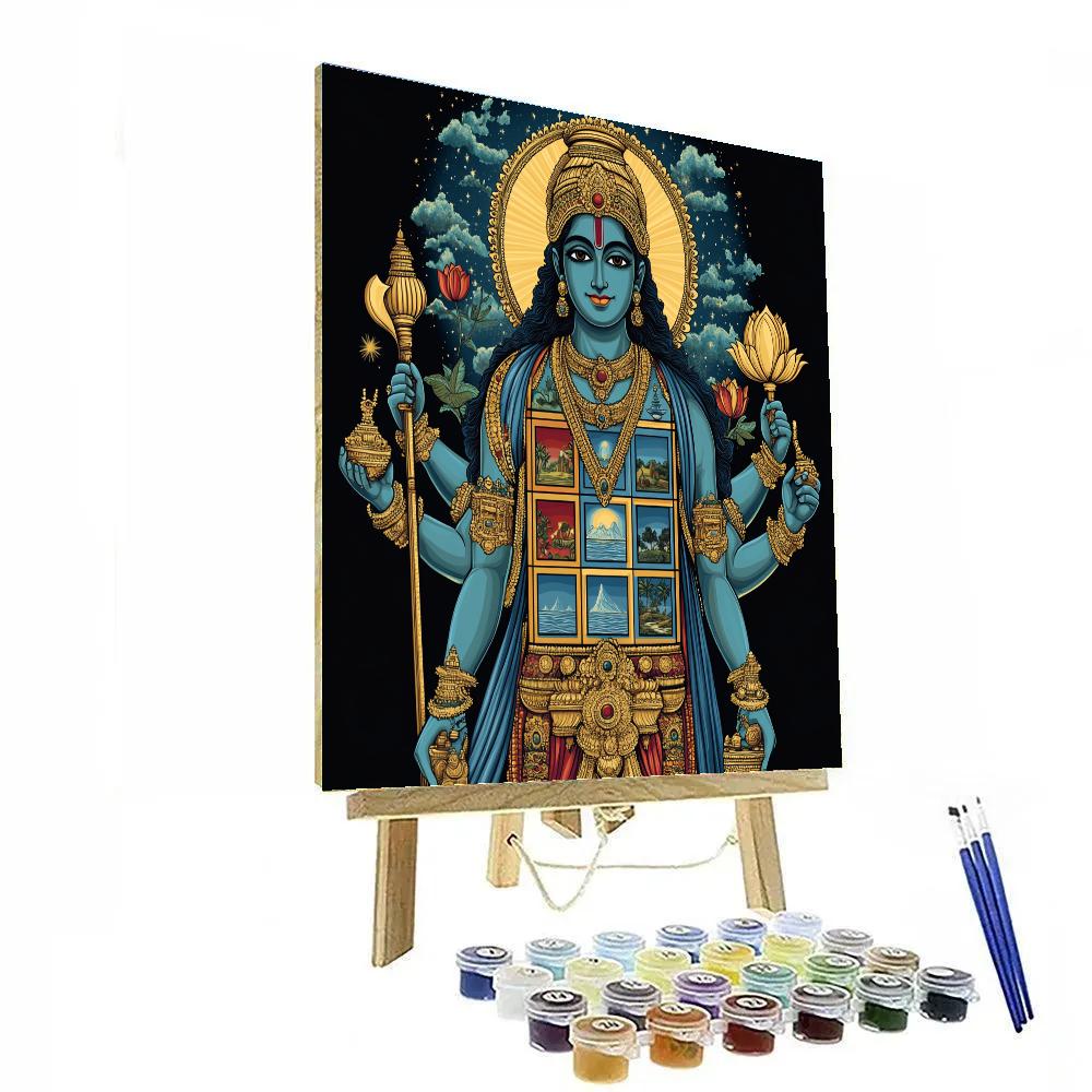 Vishvarupa Window Of Many Worlds DIY paint by numbers