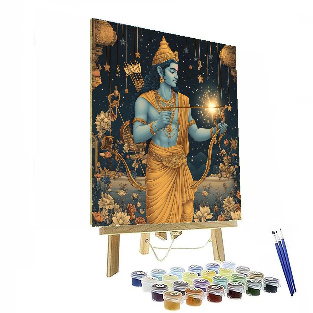Celestial Arrow Foundry With Rama As Master Artisan paint by numbers