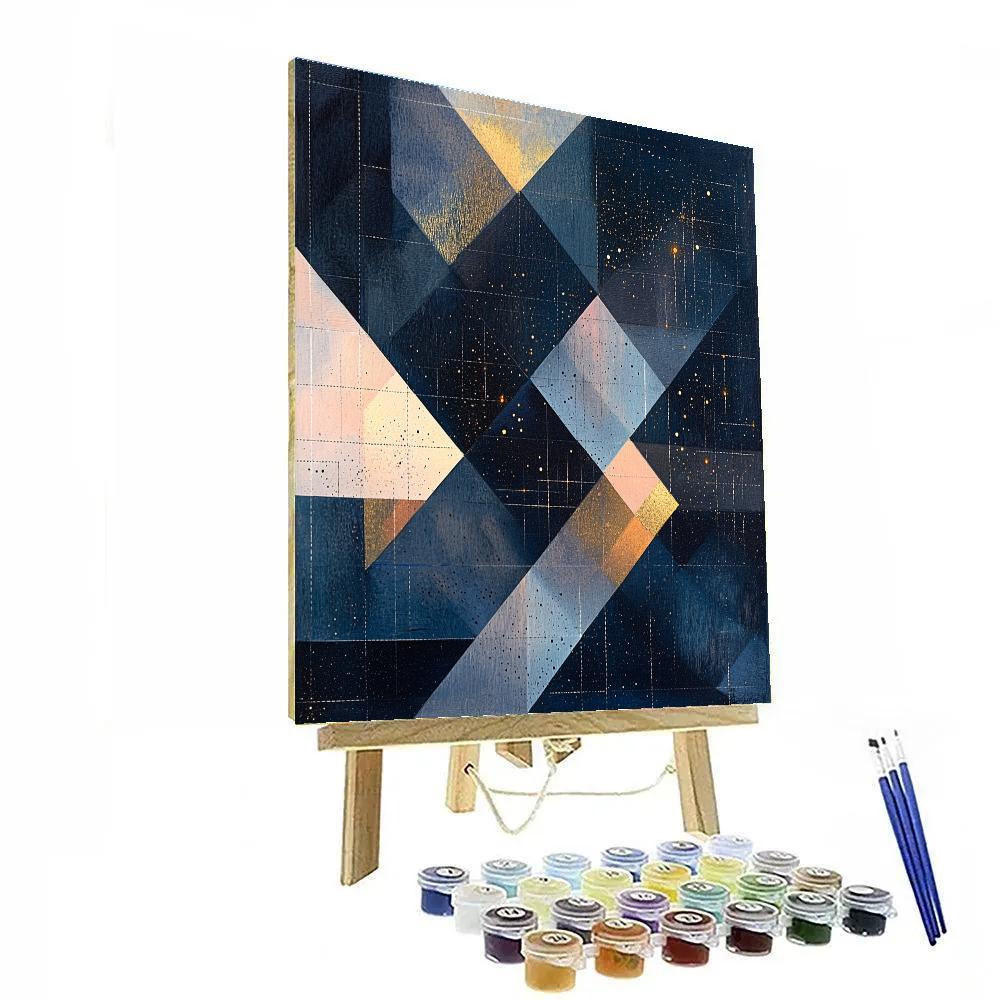 Paul Klee Inspired Lattice Of Quiet Supernovas Paint by numbers art