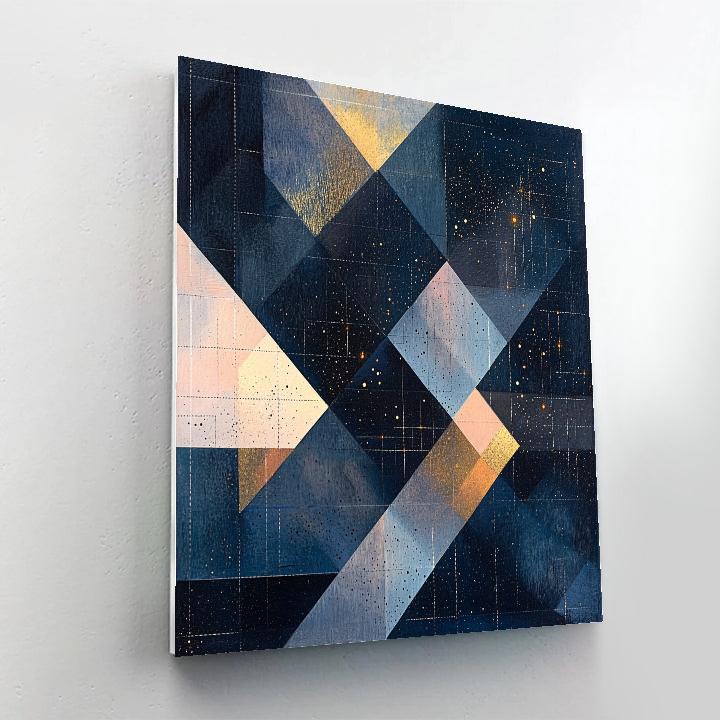 Paul Klee Inspired Lattice Of Quiet Supernovas Paint by numbers art