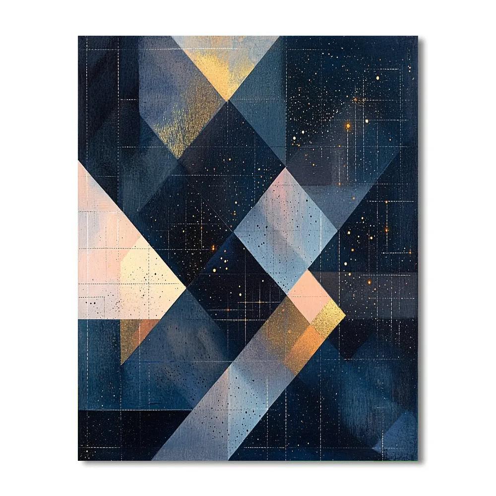 Paul Klee Inspired Lattice Of Quiet Supernovas Paint by numbers art