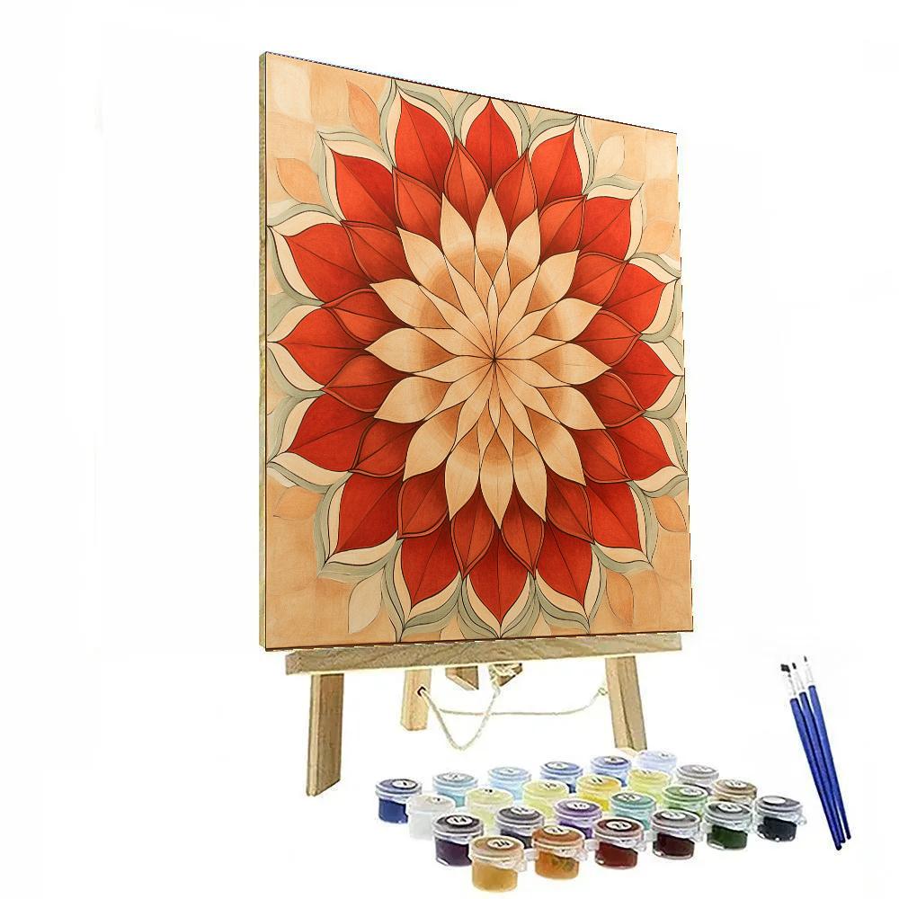 Nandalal Bose Inspired Sacred River Silence Mandala painting number kit