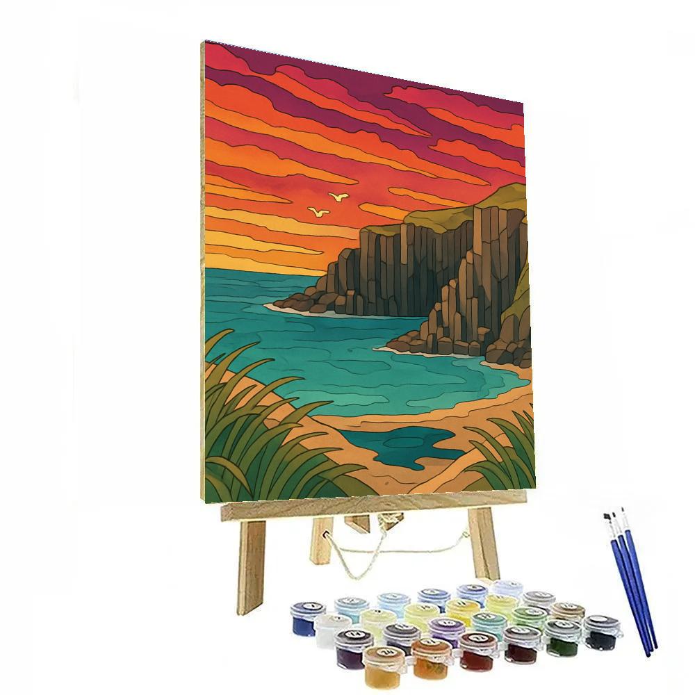 Cathedral Cloudbreak Landscape DIY paint by numbers