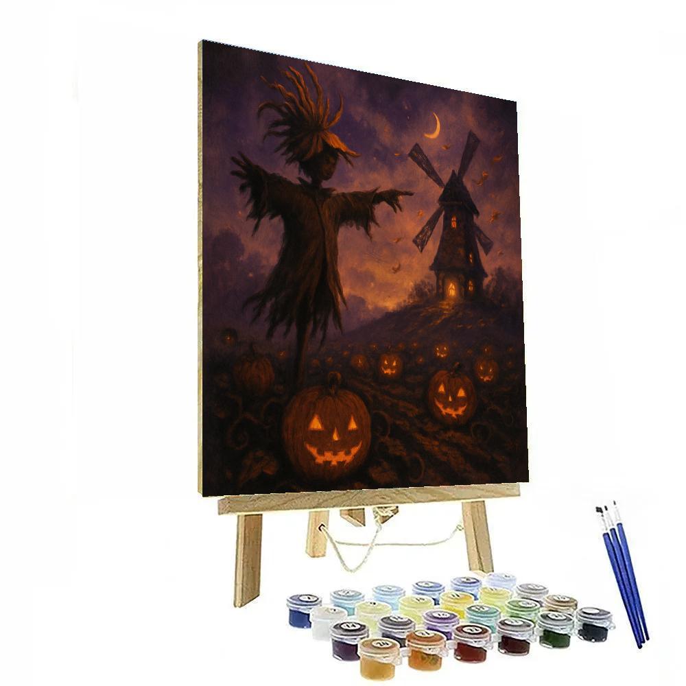 The Ember Windmill On Harvest Ridge Paint by numbers kits