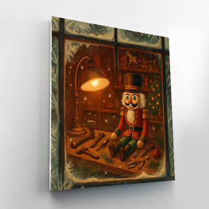 The Nutcracker Workshop Window Glow Paint by numbers kits