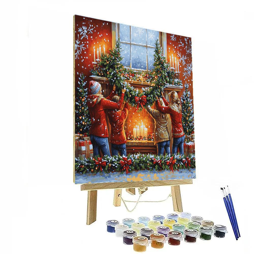 Garland Glow Gathering paint by number