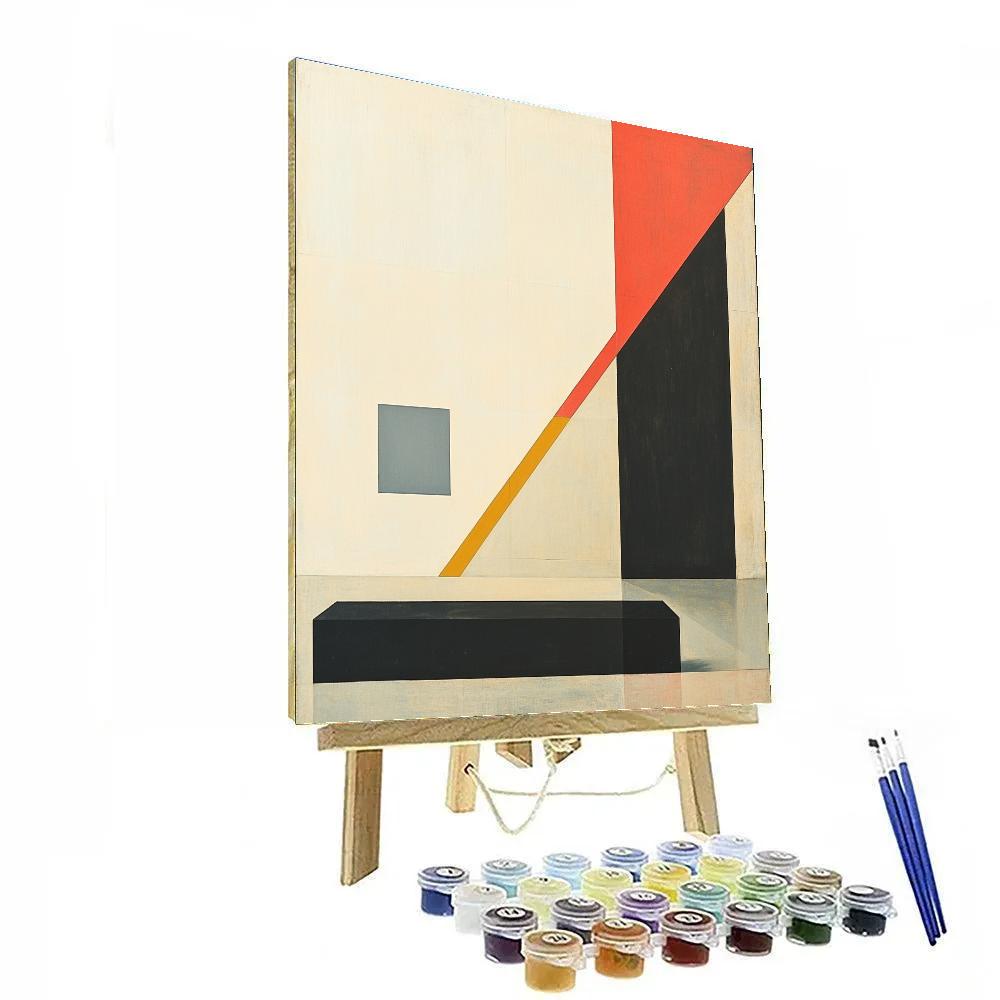 Kazimir Malevich Inspired Event Horizon Silence Planes Numbered painting kits