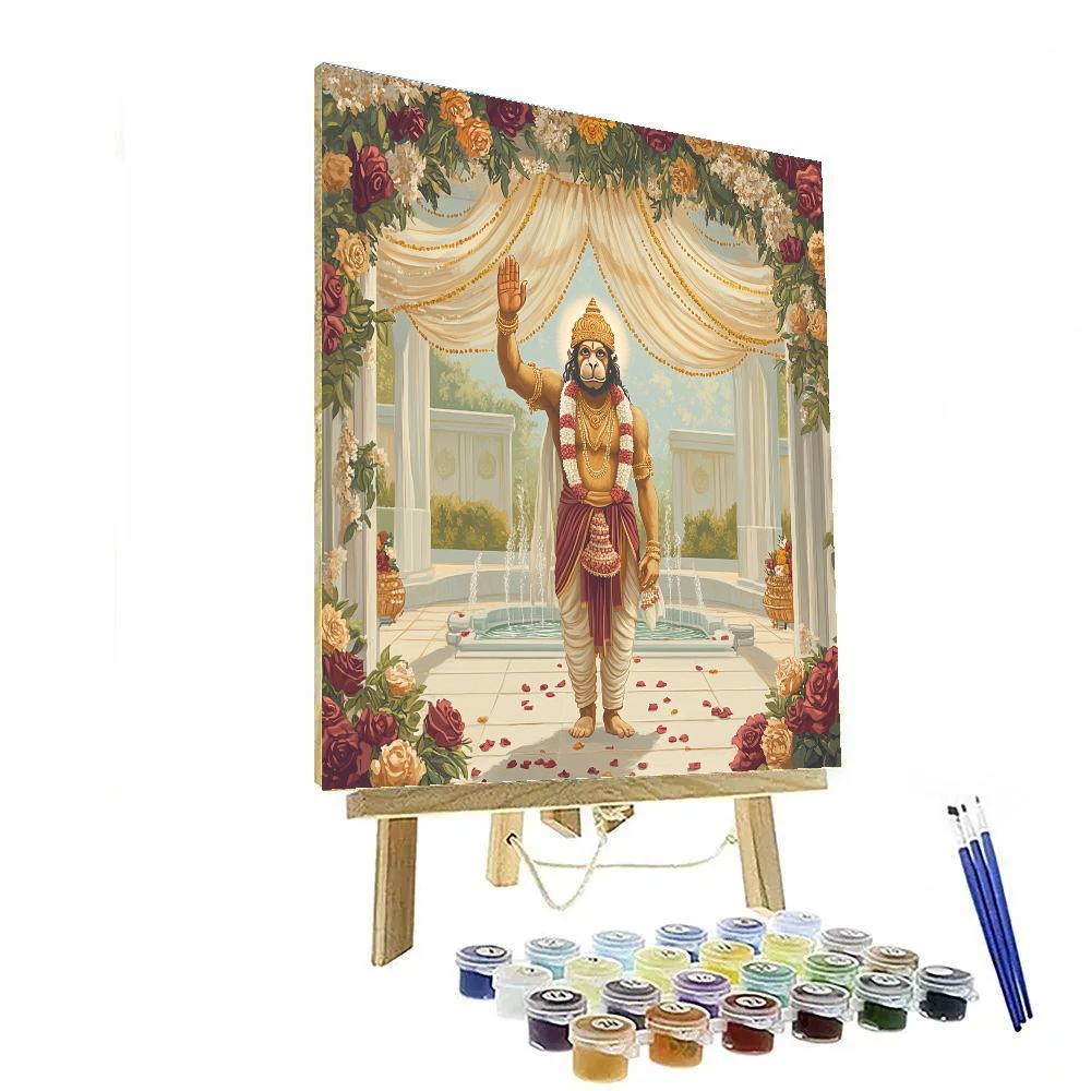 Hanuman Wedding Blessing Archway DIY paint by numbers