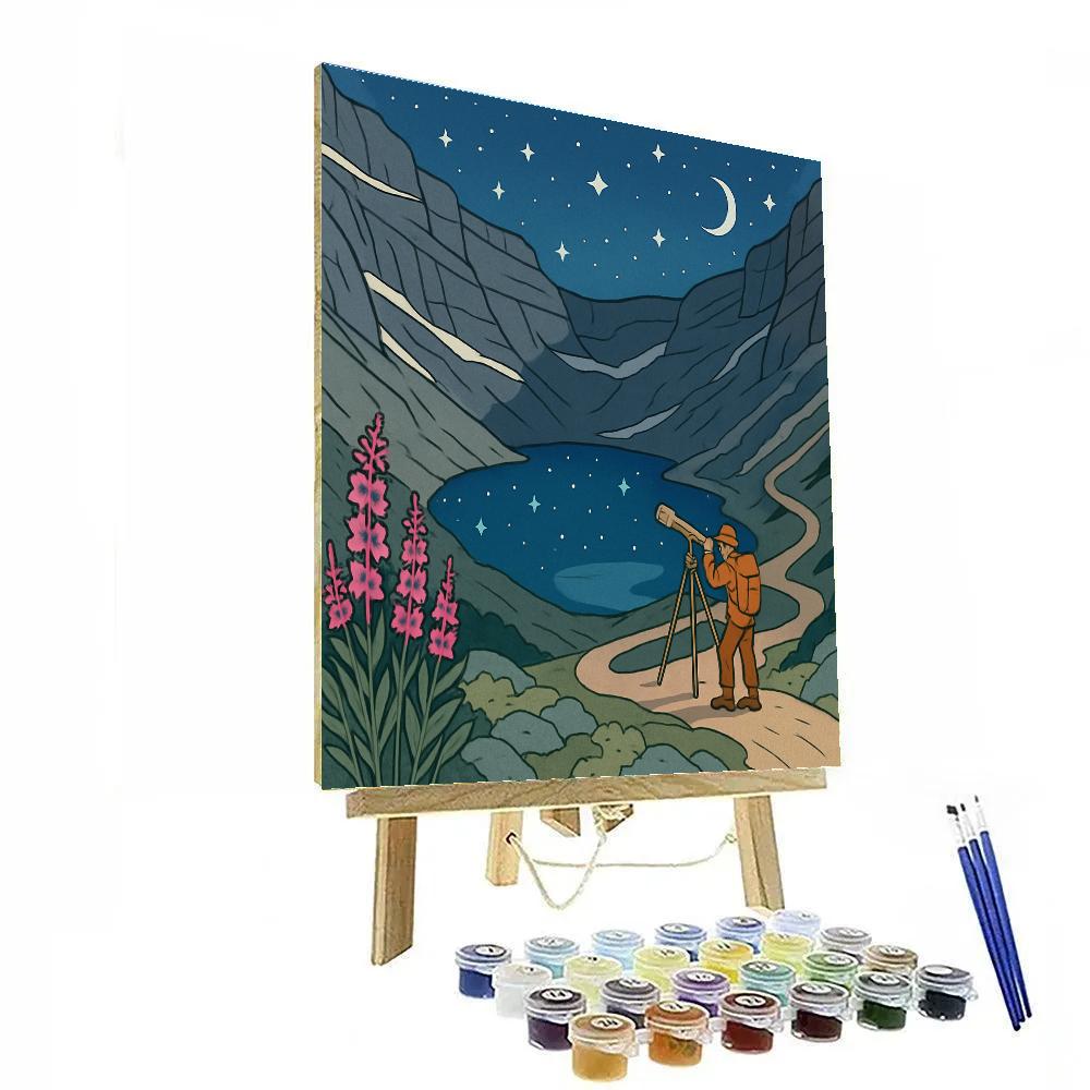 Tidal Observatory In Mountain Hollow Numbered painting kits