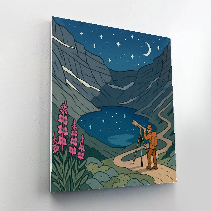 Tidal Observatory In Mountain Hollow Numbered painting kits