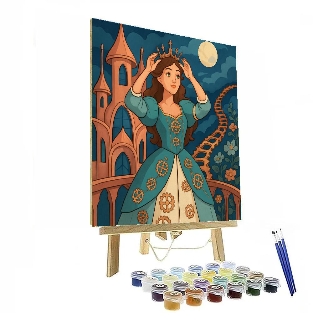 Clockwork Orchid Princess paint by numbers