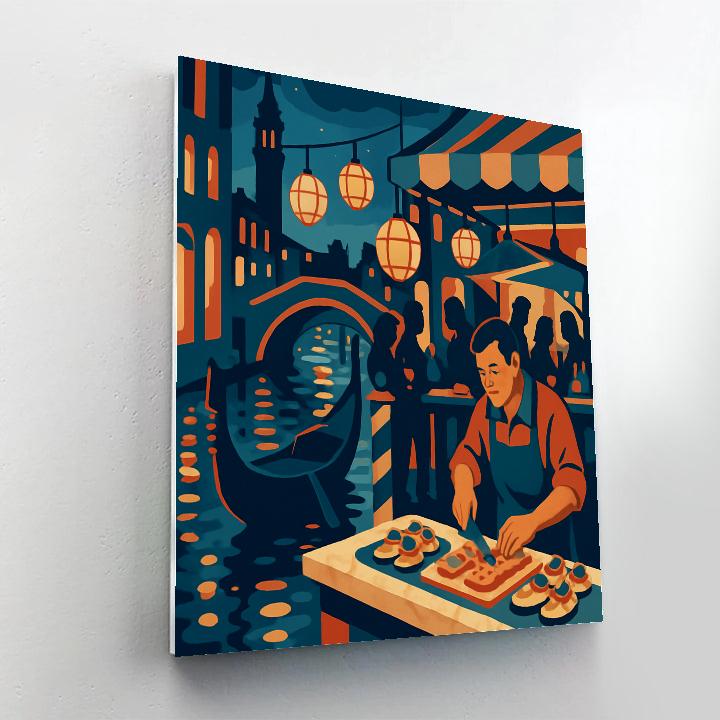 Glass Mosaic Italy Night Market paint by color